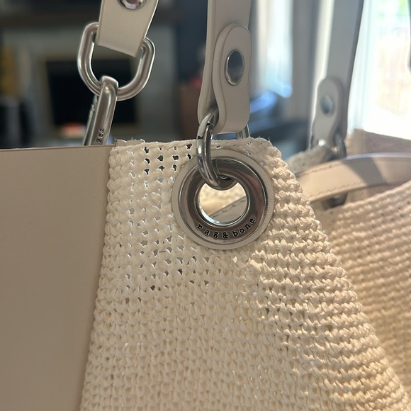 White Rag & Bone summer bag / beach bag. Lightly used. - Picture 2 of 4